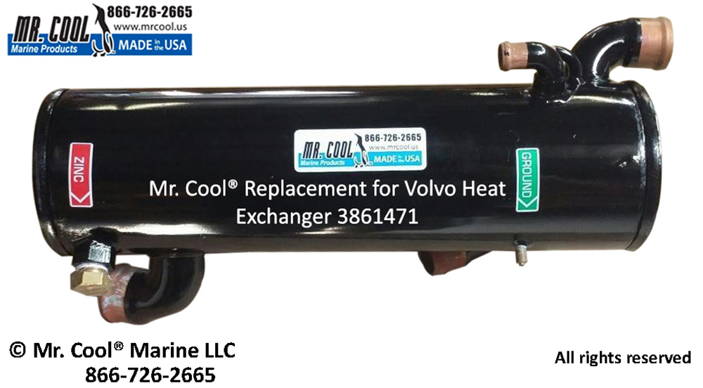 3861471 Volvo Heat Exchanger