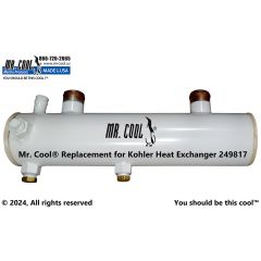 249817 Kohler Heat Exchanger
