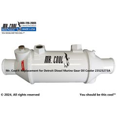 23525273A Detroit Diesel Marine Transmission Gear Oil Cooler 