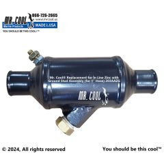 203AAZG In Line Zinc with Ground Stud Assembly (for 1" Hose)