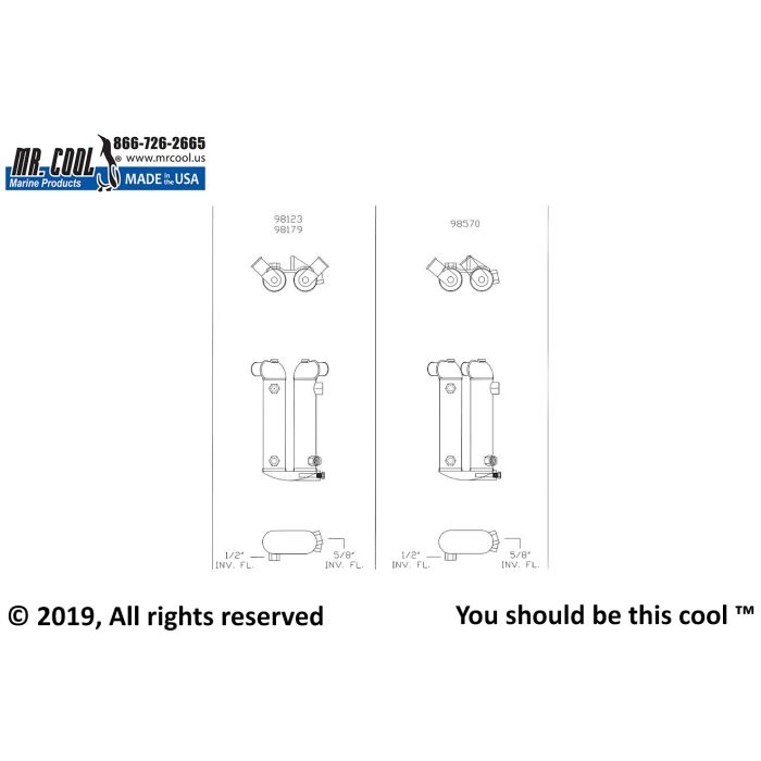 98123 Crusader U-Shaped Cooler