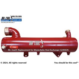 52493CN Westerbeke Heat Exchanger